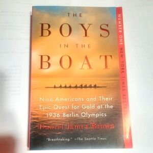 "The Boys In The Boat" Paperback Book by Daniel James Brown EUC - George Clooney